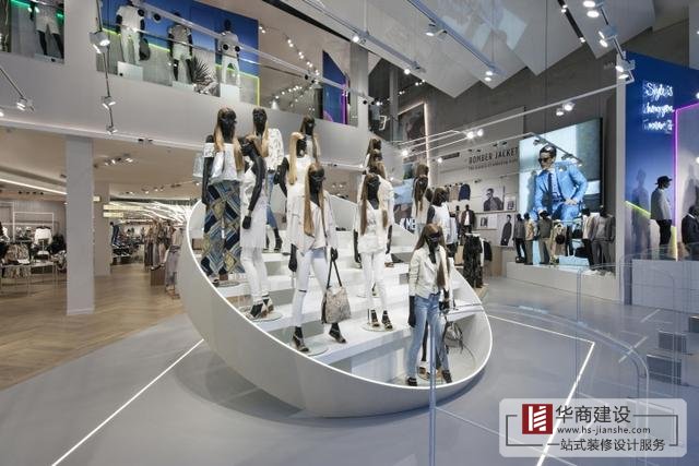 廣州服裝店裝修的動線設(shè)計技巧，提高效益